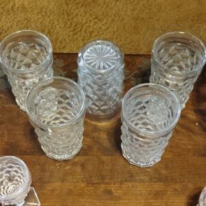 Set of flat iced tea